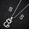 201 Stainless Steel Jewelry Set FS-WG80F87-02-1