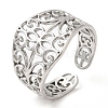 Non-Tarnish 304 Stainless Steel Open Cuff Rings RJEW-K245-75P-3