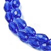 Transparent Glass Beads Strands EGLA-N013-T8mm-D11-3