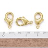 Brass Lobster Claw Clasps X-KK-903-G-NF-5