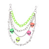Extra-terrestrial Head Plastic & Alloy Barbed Wire 3 Layer Pants Chains for Women FS-WG4F403-01-6