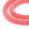 Handmade Polymer Clay Beads Strands CLAY-N008-17-4