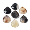 Natural Banded Agate/Striped Agate Pendants G-E601-01-1