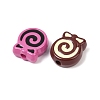 Opaque Acrylic Beads OACR-H057-06-2