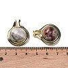 Natural Mexican Agate Pendants G-M405-06G-05-3