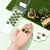 Resin Mini Grass Tufts AJEW-WH20120-10A-05-4