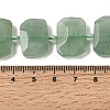 Natural Green Aventurine Beads Strands G-P434-25-5