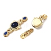 Brass Box Clasps KK-G505-38G-2
