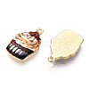 Printed Alloy Pendants ENAM-N056-202B-1