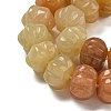 Natural Topaz Jade Beads Strands G-G142-A12-01-4