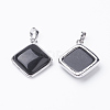 Natura Black Agate Pendants G-E420-01P-1