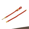Braided Nylon Cord Bracelet Making MAK-A017-D03-40G-3