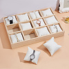 12 Slots Wooden Watch Organizer Trays AJEW-WH0471-143C-5