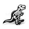 Halloween Skeleton Enamel Pins JEWB-G023-02C-1