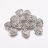 Tibetan Style Alloy Heart Charms X-TIBEP-Q043-180-RS-1