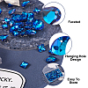 90Pcs 9 Styles Electroplated Glass Pendants EGLA-TA0001-14-5