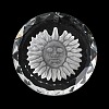 Transparent Glass Pendants X-GLAA-Q090-03-2