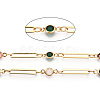 Real 16K Gold Plated Brass Oval Link Chains CHC-TADZ0001-01G-4