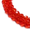 Transparent Glass Beads Strands EGLA-A035-T4mm-D01-4