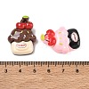 Opaque Resin Imitation Food Cabochons RE-CBA068D-02-3