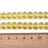 Crackle Transparent Glass Beads Strands GLAA-N074-02B-15-2