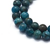 Natural Apatite Beads Strands G-F591-01-5