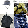 50Pcs PP Plastic Iron Spring Cord Locks KY-CN0002-36A-5