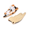 Alloy Enamel Pendants ENAM-WH0054-58D-2