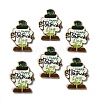 St. Patrick's Day Themes Printed Wood Pendants WOOD-V002-02F-1