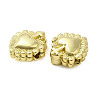 Rack Plating Brass Beads KK-Q784-35G-2