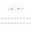 Tarnish Resistant 304 Stainless Steel Paperclip Chains CHS-F010-01B-P-1