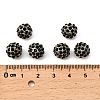 Alloy Rhinestone Beads RB-A034-10mm-A02B-2