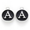 Platinum Plated Alloy Charms ENAM-S118-02A-P-1