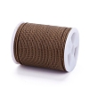 Round Waxed Polyester Cord X-YC-G006-01-1.0mm-03-3