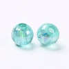 Eco-Friendly Transparent Acrylic Beads X-PL731-9-3