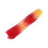 Gradient Color Baking Paint Glass Bead Strands DGLA-A039-T4mm-A03-1