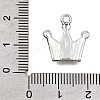 UV Plating Alloy Crystal Rhinestone Pendants RB-CBAD37D-34P-3