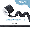 10 Yards Polyester Pleated Edged Ribbon for Clothing Decoration DIY-FI0001-13A-9