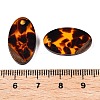 Transparent Resin and Walnut Wood Pendants RESI-T057-03D-4