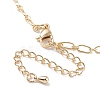 Brass Cable Chain Necklace for Men Women NJEW-JN03820-2