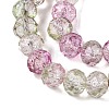 Transparent Glass Beads Strands X-GLAA-T023-6mm-A16-4