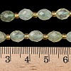 Natural Prehnite Beads Strands G-F809-A06-01-5