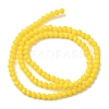 Imitation Jade Glass Bead Strands GLAA-F001-3x2mm-11-4