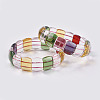 Glass Beads Stretch Bracelets BJEW-P221-01-1
