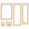 5Pcs 5 Styles Mini Bookmark Weaving Tool FIND-BC0019-20-1