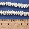 Electroplated Synthetic Non-magnetic Hematite Beads Strands G-L606-A01-01D-4