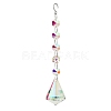 Clear AB Glass Pendant Decorations PW-WG12742-04-1