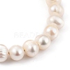 Natural Cultured Freshwater Pearl Beaded Bracelets BJEW-JB05434-02-2