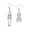 Non-Tarnish 304 Stainless Steel Dangle Earrings EJEW-P271-07P-1