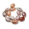 Natural Fire Crackle Agate Beads Strands G-F807-E01-01A-3